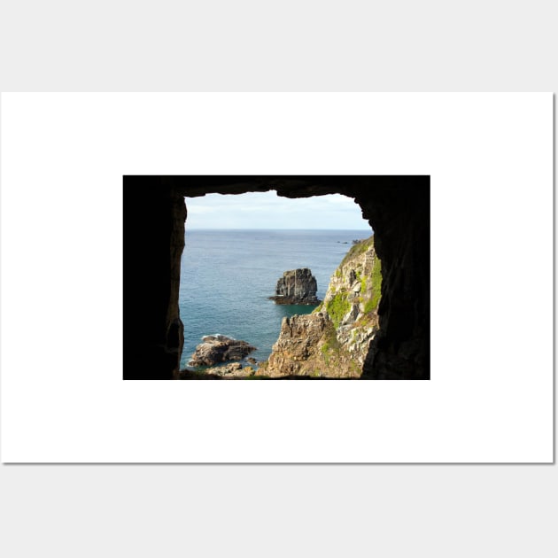 Window in the Rock, Sark Wall Art by HazelWright